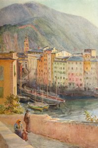 De haven van Camogli, ca. 1910, 1912
