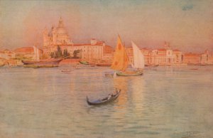 De Salute vanaf de Giudecca, ca. 1900-1913