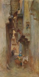 Watermeloenverkoper door Walter Frederick Roofe Tyndale