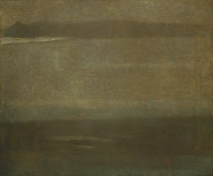 Grijs en zilver: een nocturne door Walter Greaves