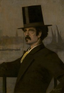 James McNeill Whistler, 1869 door Walter Greaves