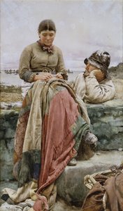 Een Minnaar en Zijn Meisje, 1884