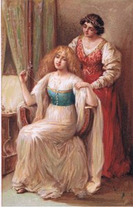 Desdemona door Walter Paget