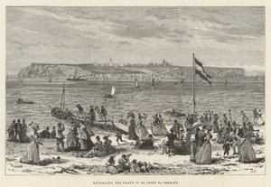 Helgoland, het eiland dat aan Duitsland wordt afgestaan door Walter Paget