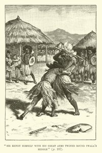 Illustratie voor King Solomons Mines door H. Rider Haggard