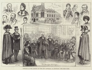 Aantekeningen bij de Opening van het Nieuwe Stadhuis in Hastings door Walter Paget