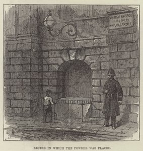 De Poging om het Herenhuis op te blazen door Walter Paget