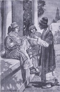 De belofte van drie kameraden door Walter Paget