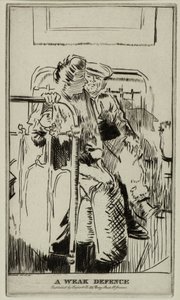 Een Zwakke Verdediging, ca. 1911
