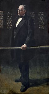Charles Bradlaugh aan de Bar in het Lagerhuis door Walter Richard Sickert