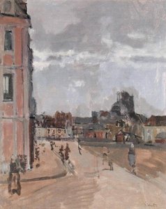 Dieppe, Kijkend naar St Jacques, c.1898