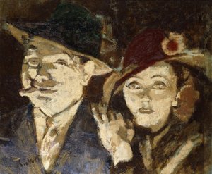 Jack en Jill, ca. 1936-7 door Walter Richard Sickert