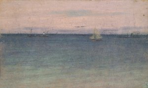 Zeegezicht door Walter Richard Sickert