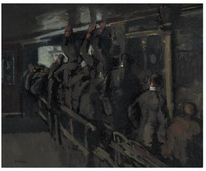 De Galerij bij de Oude Mogul door Walter Richard Sickert
