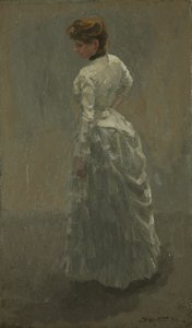De grijze jurk door Walter Richard Sickert