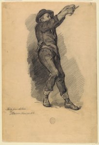 Tekening (VS), 1875-80 door Walter Shirlaw