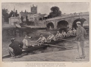 Oefenen voor de Regatta in Henley