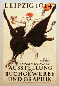Leipzig 1914, Internationale tentoonstelling voor boekhandel en grafiek door Walter Tiemann