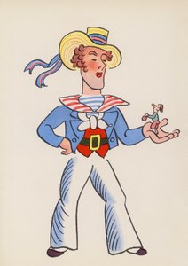 Figuren uit kinderboeken: Gulliver door Walter Trier