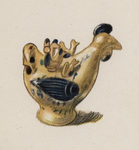 Oud Speelgoed geschilderd door Walter Trier door Walter Trier