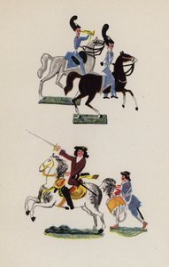 Oud speelgoed geschilderd door Walter Trier door Walter Trier