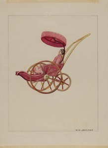 Poppenwagen door Walter W. Jennings
