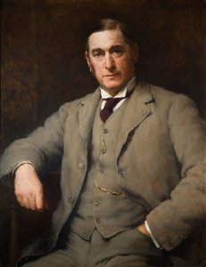 Portret van wethouder Charles Gabriel Beale