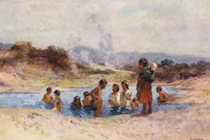 Nieuw-Zeeland: In een warm zwembad