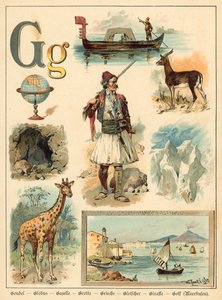Letter G door Walter Zweigle