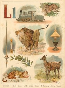 Letter L door Walter Zweigle