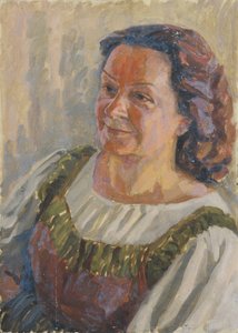 Dame in klederdracht