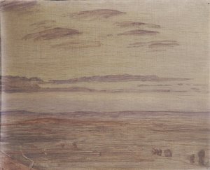 Somber Landschap bij Eggenburg door Walther Gamerith