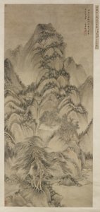 Landschap naar Wang Meng