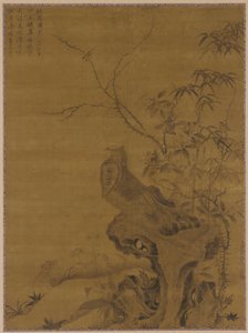 Fazanten, Yuan dynastie, 14e eeuw door Wang Yuan