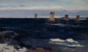 Ontdekkingsreis / Krajnew door Wassili Wassiljewitsch Krajnew