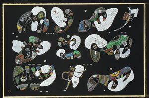 Compositie door Wassily Kandinsky