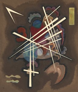Gitterform Netting, 1927 door Wassily Kandinsky