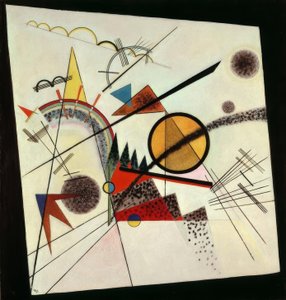 In het Zwarte Vierkant door Wassily Kandinsky