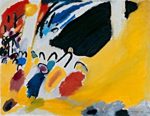 Impressie III (concert) door Wassily Kandinsky