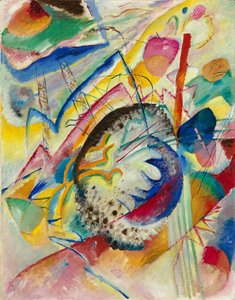 Kandinsky - Grote studie, 1914 door Wassily Kandinsky