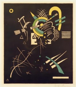 Kleine werelden, blad 7 door Wassily Kandinsky