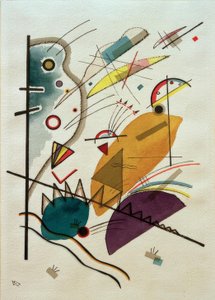 Compositie door Wassily Kandinsky