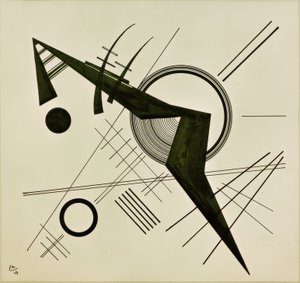 Compositie door Wassily Kandinsky