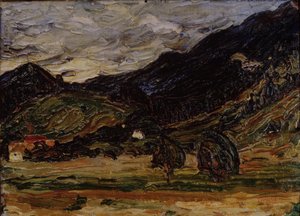 Landschap door Wassily Kandinsky