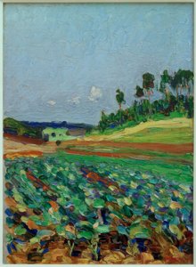 Landschap bij Regensburg door Wassily Kandinsky