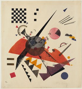 Oranje door Wassily Kandinsky