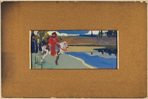 Russische ruiter door Wassily Kandinsky