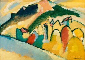 Studie voor Herfst I door Wassily Kandinsky