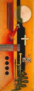 Naar roze; Zuma Rosa door Wassily Kandinsky