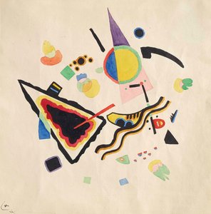 Zonder titel, 1921 door Wassily Kandinsky